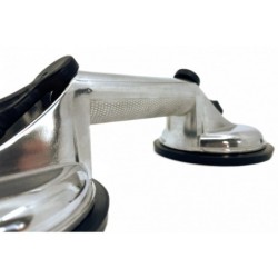 Ventuza dubla profesionala cu corp din Aluminiu - Ø125mm, 90kg - CNO-ALUV2