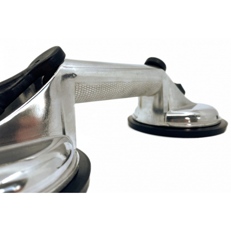 Ventuza dubla profesionala cu corp din Aluminiu - Ø125mm, 90kg - CNO-ALUV2