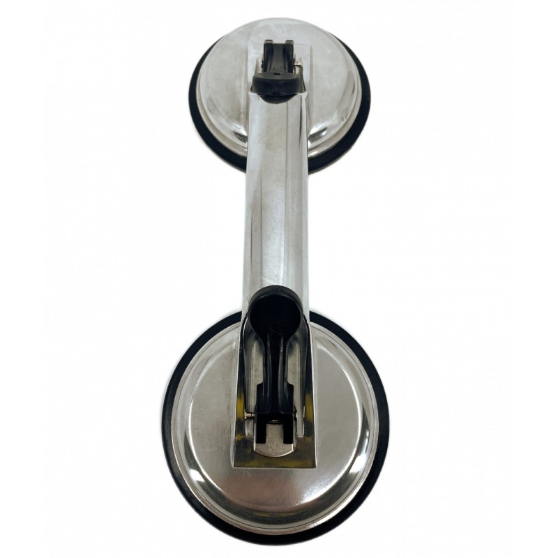 Ventuza dubla profesionala cu corp din Aluminiu - Ø125mm, 90kg - CNO-ALUV2