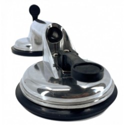 Ventuza dubla profesionala cu corp din Aluminiu - Ø125mm, 90kg - CNO-ALUV2