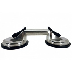 Ventuza dubla profesionala cu corp din Aluminiu - Ø125mm, 90kg - CNO-ALUV2