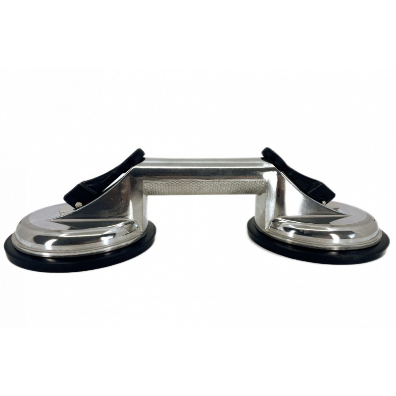 Ventuza dubla profesionala cu corp din Aluminiu - Ø125mm, 90kg - CNO-ALUV2