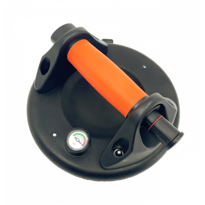 Ventuza Profesionala cu pompa de vid si manometru pentru manipulare placi rugoase sau fine Ø200mm, 150kg - CNO-CV200