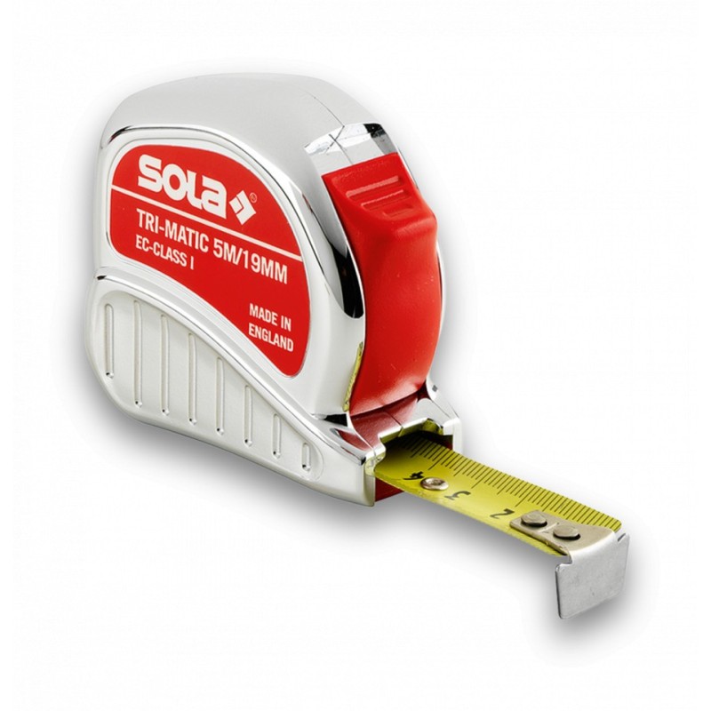 Ruletă Tri-Matic TM, 10m - Sola-50023501