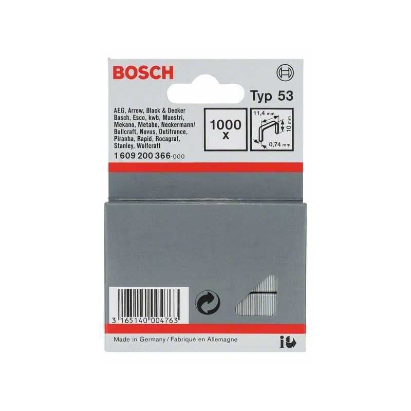 Bosch Cutie de 1000 capse, 10mm, Type 53