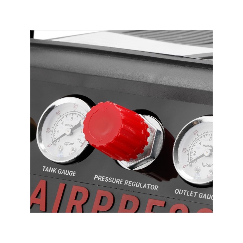 Compresor de aer cu piston, fara ulei - Blue Series 1.1kW, 126 L/min, 8 bari - Rezervor 6 Litri - AirPress-H215/6-36943