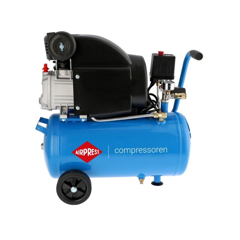 Compresor de aer profesional cu piston - Blue Series 1.5kW, 196L/min, 8 bari - Rezervor 24 Litri - AirPress-HL310/25-36839-1
