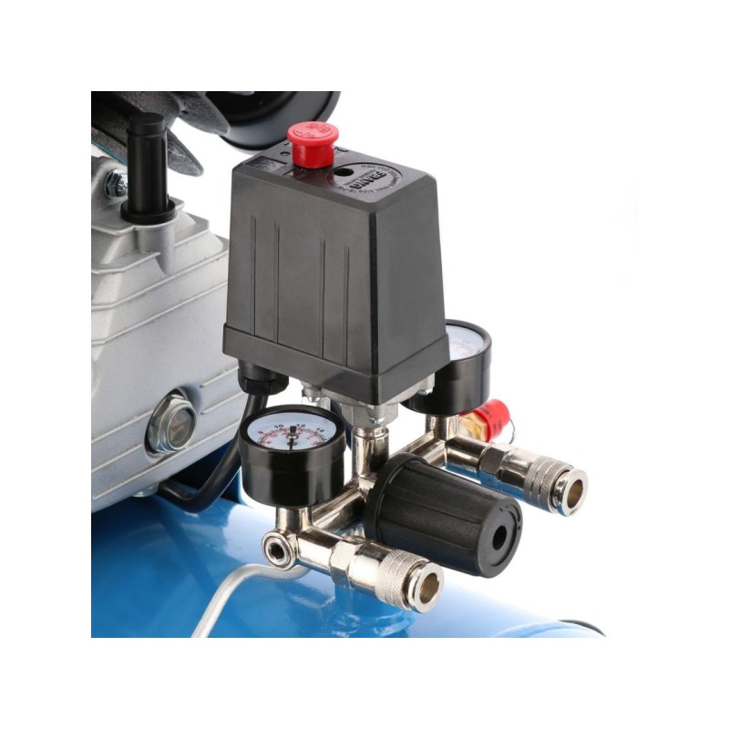 Compresor de aer profesional cu piston (cu accesorii) - Blue Series 2.2kW, 392L/min, 8 bari - Rezervor 50 Litri - AirPress-HL425