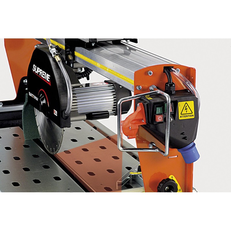 Masina de taiat marmura, granit 260cm, 2.2kW, SUPREME 260S cu laser si roti - Battipav-82601