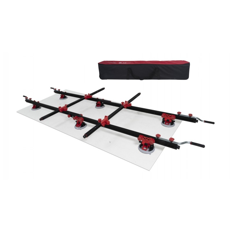 Sistem de transport cu ventuze cu vacuum pt. placi mari, 360cm, 170kg, Slab Trans Heavy Duty N - RUBI-18982