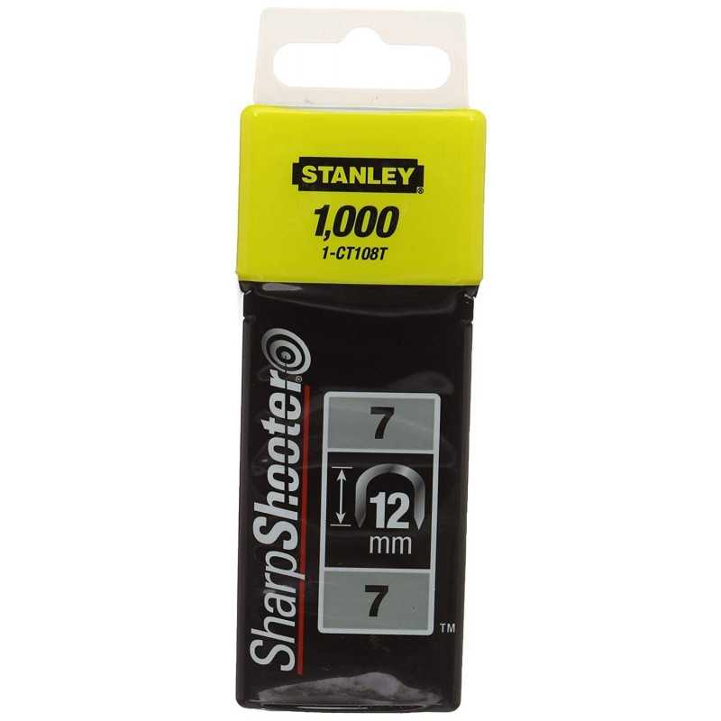 Stanley 1-CT108T Capse pentru cabluri – tip 7/CT100 12mm 1/2" - 1000 buc