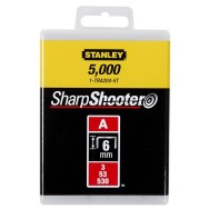 Stanley 1-TRA202T Capse standard 4 mm / 5/32" 1000 buc. tip a 5/53/530