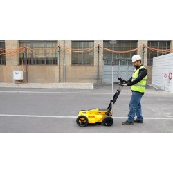 Scanner de detectie utilitati subterane / Georadar (GPR), Leica DS2000