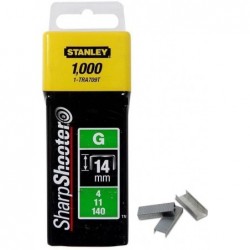 Stanley 1-TRA709T Capse de inalta calitate tip G/ 4/11/140, 14mm / 9/16"