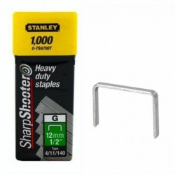 Stanley 1-TRA708T Set 1000 Capse de inalta calitate tip G/4/11/140, 12 mm / 1/2"