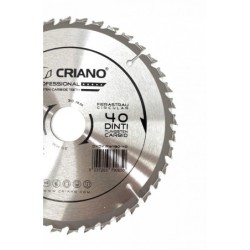 Disc Premium TCT - panza de fierastrau circular pentru taiat lemn, 190x30/25.4/20 cu 40 dinti din carbura de tungsten (vidia) -