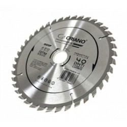 Disc Premium TCT - panza de fierastrau circular pentru taiat lemn, 210x30/25,4/20 cu 40 dinti din carbura de tungsten (vidia) -