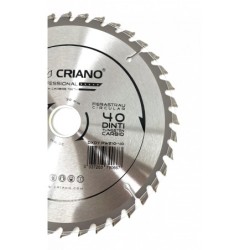 Disc Premium TCT - panza de fierastrau circular pentru taiat lemn, 210x30/25,4/20 cu 40 dinti din carbura de tungsten (vidia) -