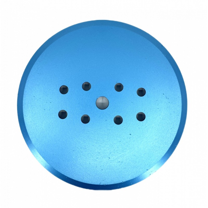 Disc cu segmenti diamantati pt. slefuire pardoseli - segment fin - Albastru - 250 mm - prindere 19mm - DXDY.8500.250.63