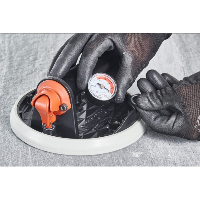 Ventuza cu pompa si manometru RV175 MkII - Ø175mm, 130kg - Raimondi-185WA02VRVV