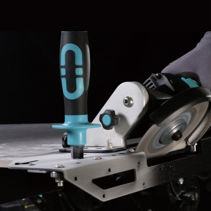 Sistem de taiere la 45°, Jolly, a placilor ceramice, cu polizor inclus 1200W - BIHUI-LFMBF