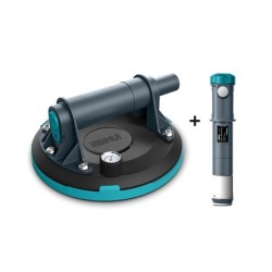 Ventuza Heavy Duty cu vacuum pt. placi texturate - Ø200mm, 140kg - BIHUI-SCBS8