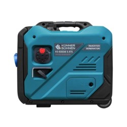 Generator de curent 5.5 kW inverter - benzina - insonorizat - Konner & Sohnen - KS-6000iE-S-ATS