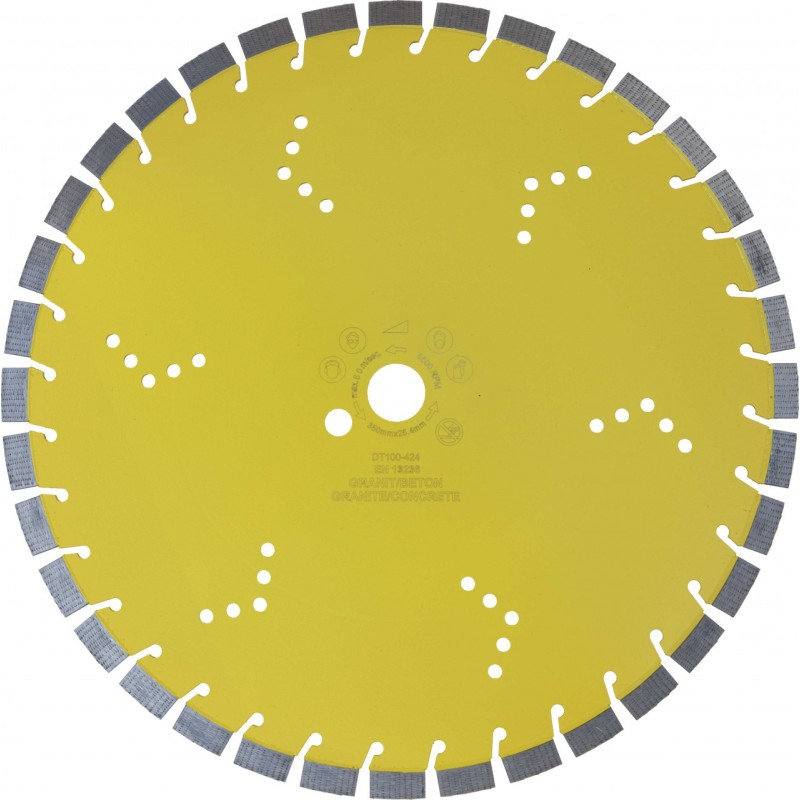 Disc DiamantatExpert pt. Beton armat & Granit - Line-up Tech 400mm Super Premium - DXDH.1004.400
