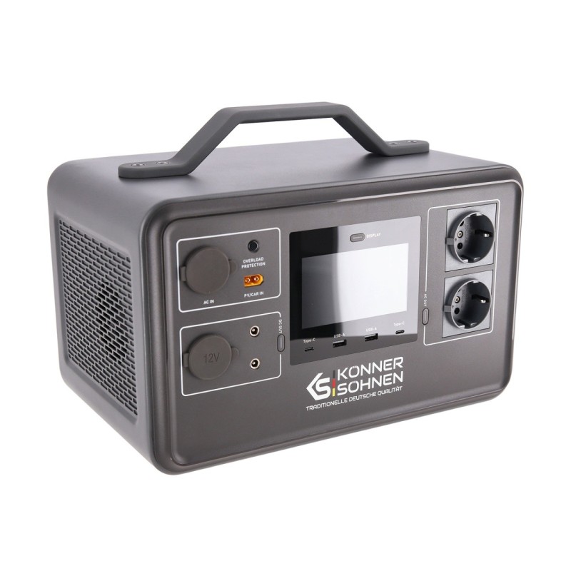 Statie acumulator portabil pentru incarcare electrica, UPS, PowerBank - 1030Wh, 1200W - KS-1200PS