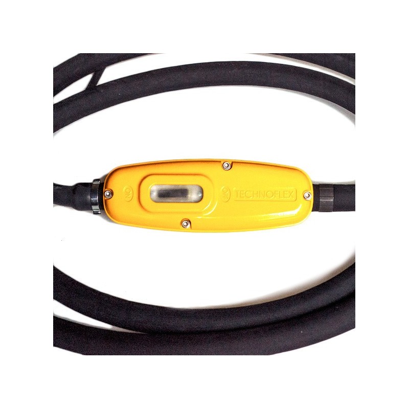 Vibrator de Inalta Frecventa Gold, EDF-70LT, cap Ø70mm, 200 Hz (convertizor incorporat) - Technoflex-141421R073