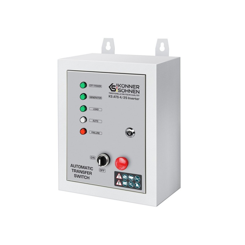 Panou de automatizare pt. Generatoarele Inverter Konner & Sohnen (conector 7pini) - KS-ATS-4/25-INVERTER