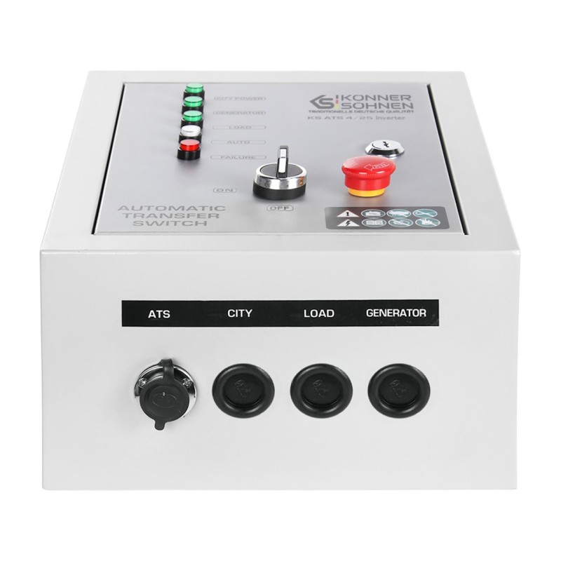 Panou de automatizare pt. Generatoarele Inverter Konner & Sohnen (conector 7pini) - KS-ATS-4/25-INVERTER