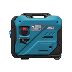 Generator de curent 5.5 kW inverter - benzina - insonorizat - Konner & Sohnen - KS-6000iE-S-ATSR