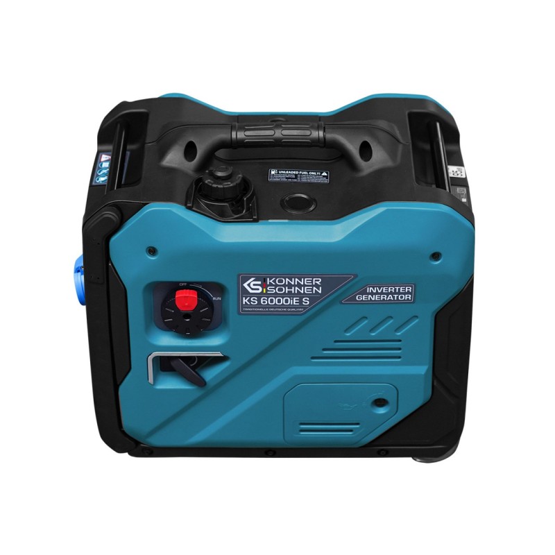 Generator de curent 5.5 kW inverter - benzina - insonorizat - Konner & Sohnen - KS-6000iE-S-ATSR