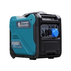 Generator de curent 5.5 kW inverter - benzina - insonorizat - Konner & Sohnen - KS-6000iE-S-ATSR