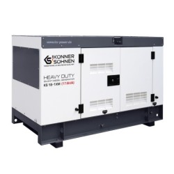 Generator de curent 17.6 kVA diesel - Heavy Duty - insonorizat - Konner & Sohnen - KS-18-1XM