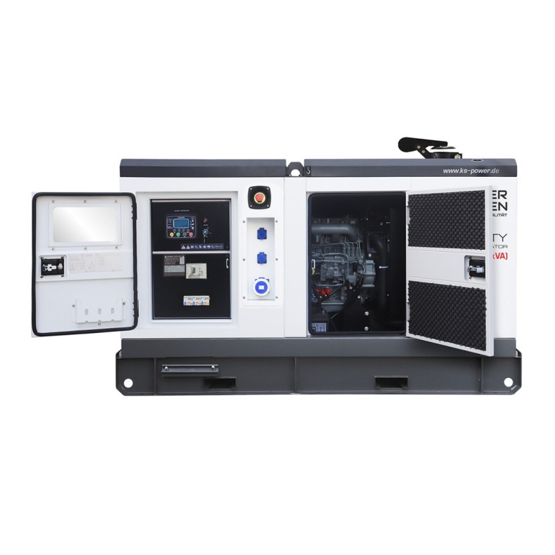 Generator de curent 17.6 kVA diesel - Heavy Duty - insonorizat - Konner & Sohnen - KS-18-1DE-G