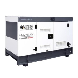 Generator de curent 33 kVA diesel - Heavy Duty - insonorizat - Konner & Sohnen - KS-33-3XM