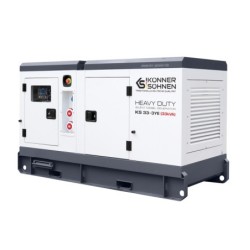 Generator de curent 33 kVA diesel - Heavy Duty - insonorizat - Konner & Sohnen - KS-33-3YE