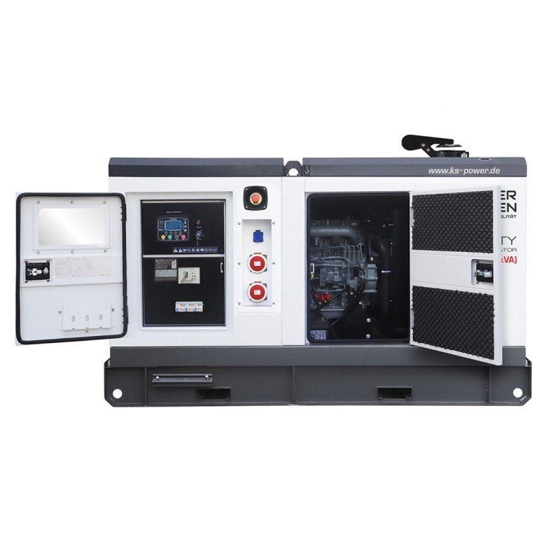 Generator de curent 33 kVA diesel - Heavy Duty - insonorizat - Konner & Sohnen - KS-33-3YE