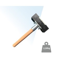 Ciocan de cauciuc pt. pavat, maner scurt 30cm - CXMD.30095