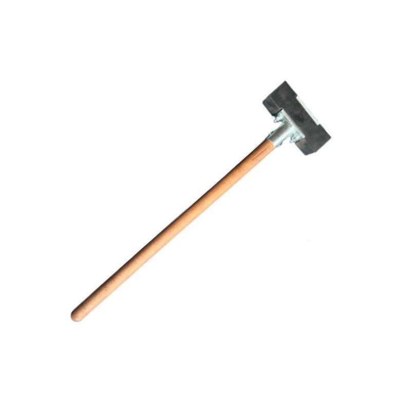 Ciocan de cauciuc pt. pavat, maner lung 80cm - CXMD.30096