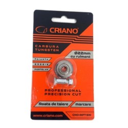 Roata de taiere, cutit taietor "Vidia" carbura tungsten 22x6(mm) cu rulment - CNO-MPT-SW