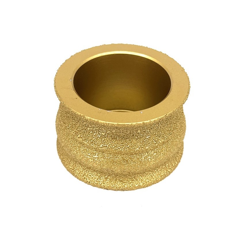 Freza diamantata pentru profilare granit, marmura, gresie, Profil "Continental", 75x22,23 #45- DXDY.FPP.FS1