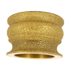 Freza diamantata pentru profilare granit, marmura, gresie, Profil "Continental", 75x22,23 #45- DXDY.FPP.FS1