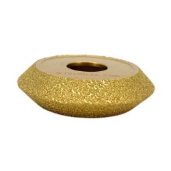 Freza diamantata pentru profilare granit, marmura, gresie, Profil V, 75x22,23 #45 - DXDY.FPP.V1