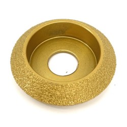 Freza diamantata pentru profilare granit, marmura, gresie, Profil V, 75x22,23 #45 - DXDY.FPP.V1