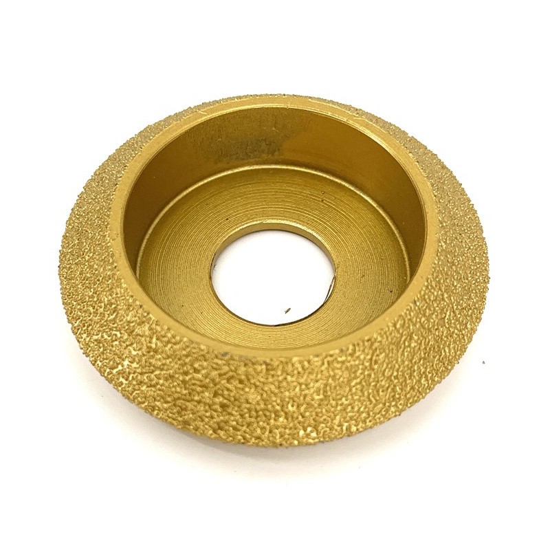 Freza diamantata pentru profilare granit, marmura, gresie, Profil V, 75x22,23 #45 - DXDY.FPP.V1