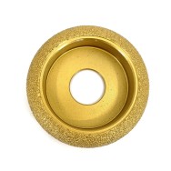 Freza diamantata pentru profilare granit, marmura, gresie, Profil Semicerc Interior, 75x22,23 #45 - DXDY.FPP.C20