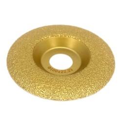 Disc diamantat curbat pentru slefuiri si sanfren in placi 100x22,23 (mm) Granulatie #45 - DXDY.4047.100.45